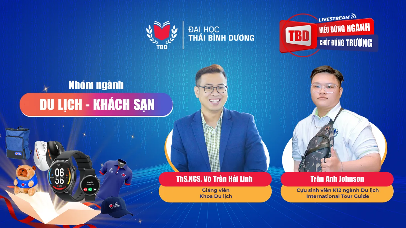 Livestream “Hiểu đúng ngành – Chốt đúng trường” số 04: Nhóm ngành Du lịch – Khách sạn