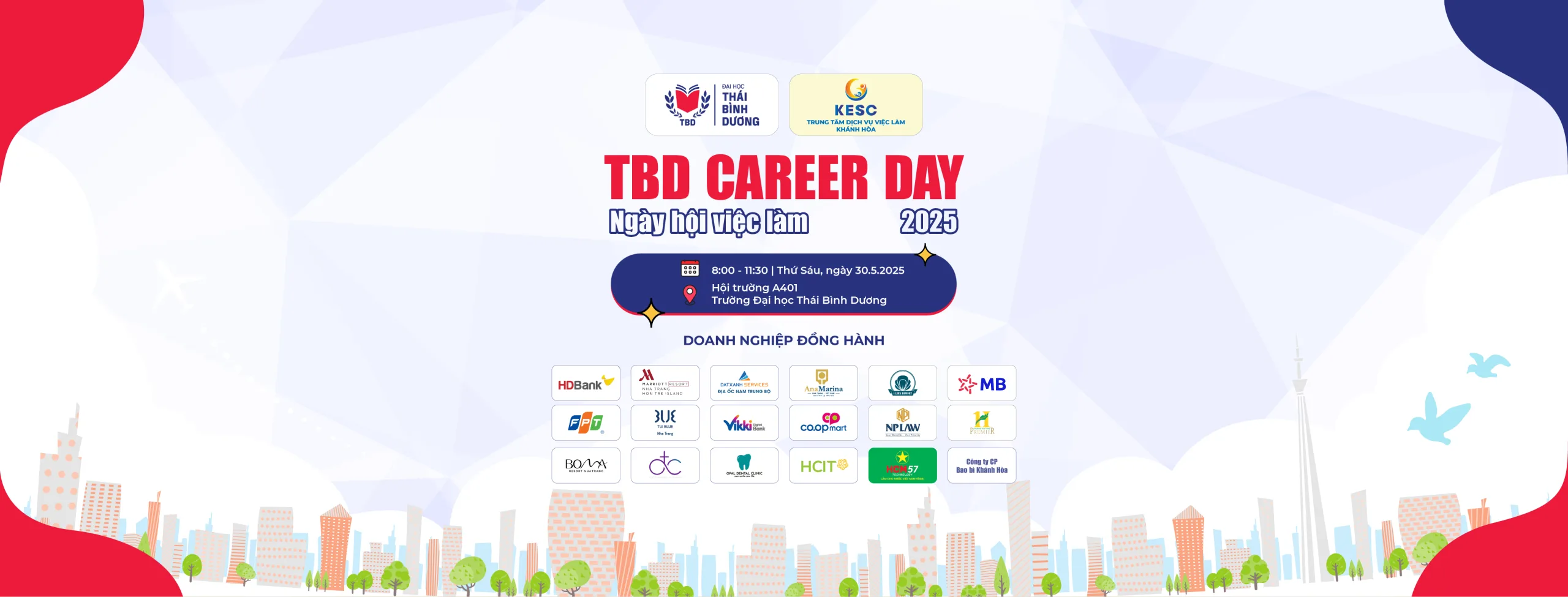 Ngày hội việc làm “TBD Career Day 2025”
